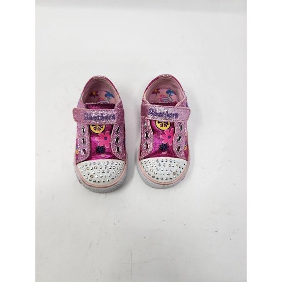 Sketchers Twinkle Toes Funkadelic Girls 5.5 Light Up Trainers‎ - Picture 4 of 12